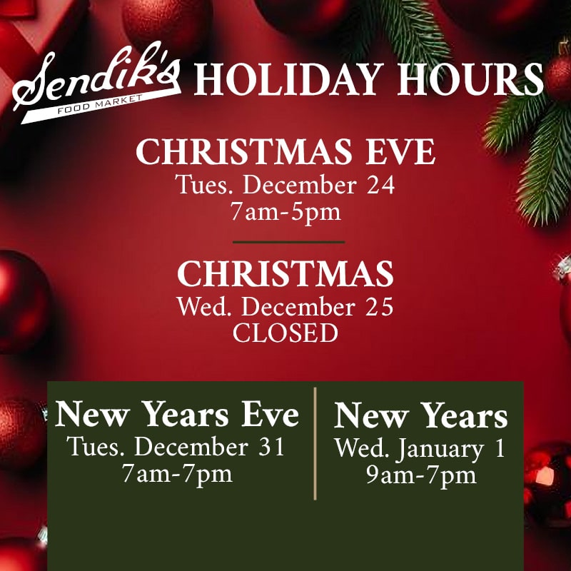 Holiday Hours