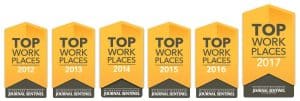 Top Work Places 2017